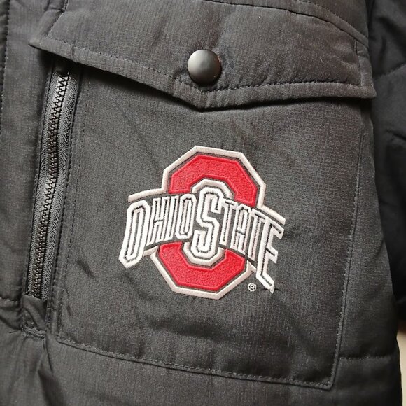 Nike Storm-Fit Ohio State Buckeyes Baffle Jacket Coat Parka Mens Adult Medium - Picture 2 of 16